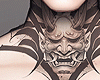 金 Yakuza Neck Tattoo