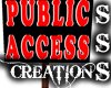 Public Access Sign Large