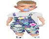 *ZD* Boys Floral Overall