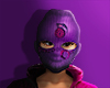 Purple Pinked Out Mask