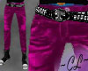 T Belt & Pink Jeans