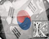 South Korea flag (m/f)