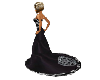 (DL) Seal Blk Gown