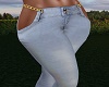 Jeans w/Chain Waist RLS