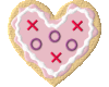XO Valentine cookie