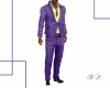 LV Purple Full Suit