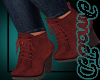 ATD*Fall shoes Dark red