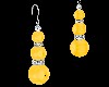 Yellow Bead Earrings
