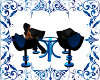 neon blue chair bar