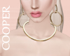 !A gold necklace