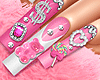 🔥 Pink Charm Nails