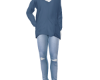 Blue Casual Outfit