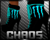 Monster Boots Blue