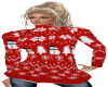 Red Snowman Sweater