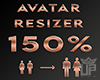 Avatar Scaler 150% ♛