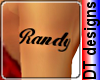 Randy arm tattoo