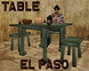 [M] EL PASO Table