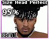 Size Head Perfect  0.95%