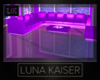 chairs neon purple