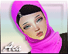 Hijab Magenta Ninja