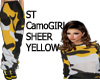 ST CamoGIRL SHEER YELLOW