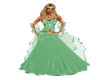 Iresistible Green Gown