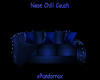 Neon Blue Chill Couch
