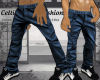 [CD]Male Dress Pants Blu