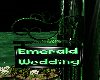 (KS)Emerald Wedding Sign