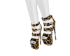 hall. leopard heels