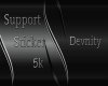 Support Sticker 5k