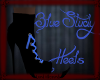 LH~ Blue Study Heels