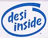 Desi Inside Sticker