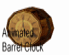 Animated Barrel Clock