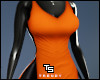 Zoey Dress. RXL (Orange)