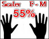 Scaler 55%  Manos F - M