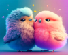 Two love birds  bg