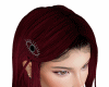 Mia Red + Bangs
