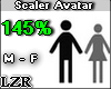 Scaler Avatar M - F 145%