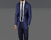 Steel Blue Suit with Tie