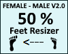 Feet Scaler 50% V2.0