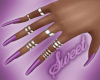 Lavender Nails n Rings