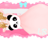[L] Panda Apron Dress