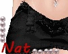 CC- SKIRT BLACK METAL