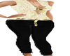 Gold and Black Outfit