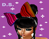 D.S.Rainbow Hair Bow