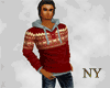 NY|Sweater with hood