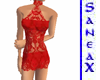 ~sX~ Poppy Red Lace