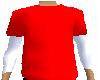 Red Tee White Thermel