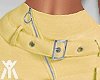 YA.Belt Skirt Yellow